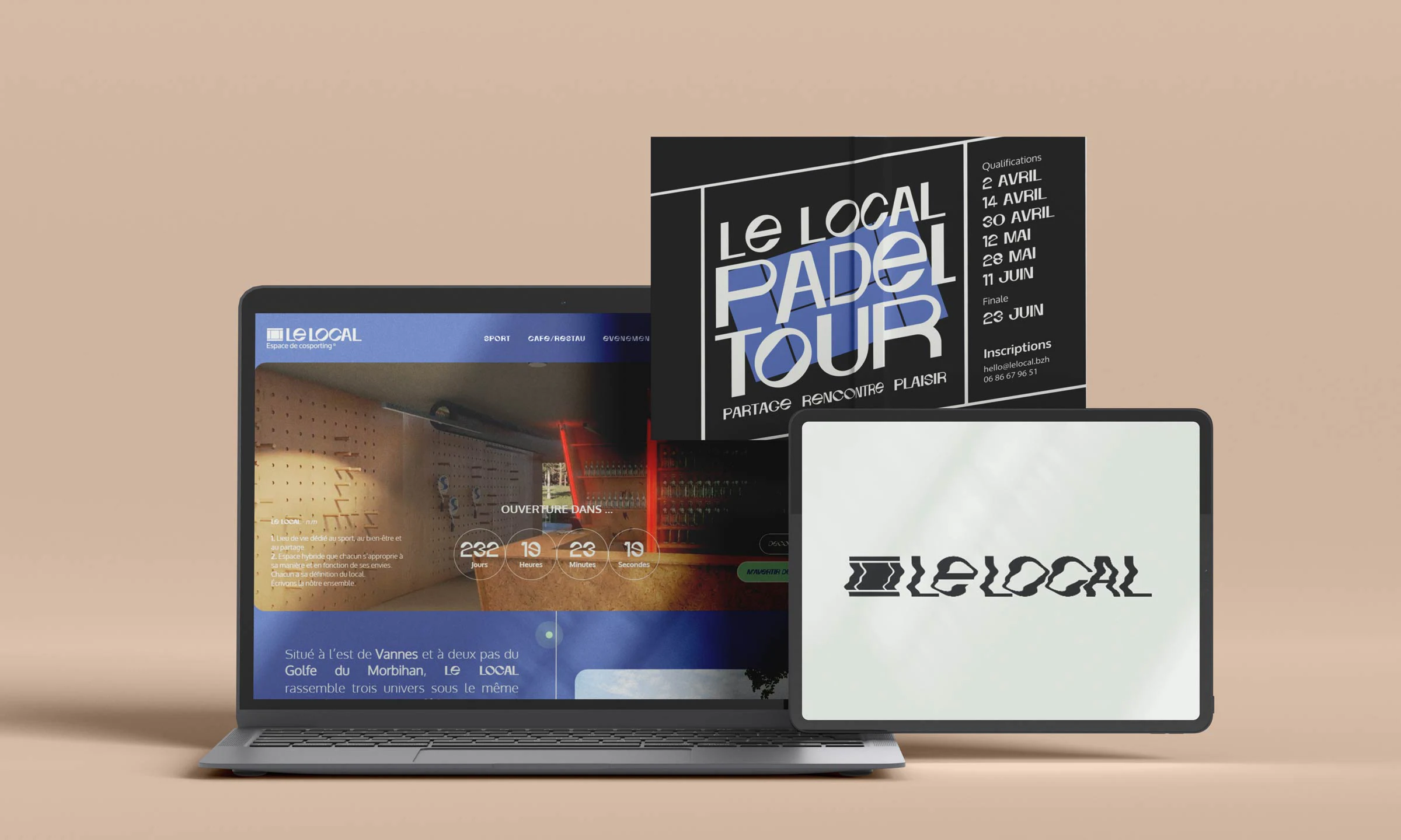 Webdesign du site Le Local